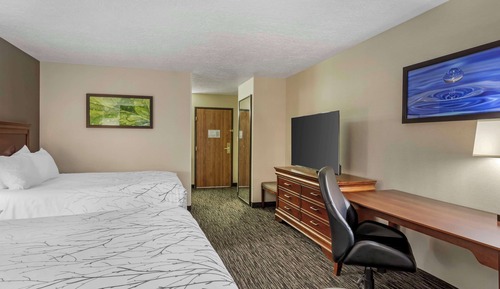 Standard Room, 2 Queen Beds, Microwave, Poolside