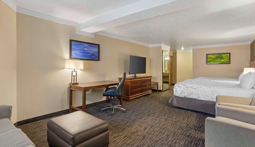 Standard Room, 2 Queen Beds, Refrigerator & Microwave (Oversized Room)