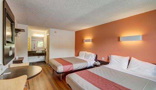 Deluxe Room, 2 Queen Beds, Smoking, Refrigerator & Microwave