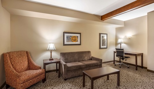 Suite, 1 King Bed, Accessible, Refrigerator & Microwave (with Sofabed)