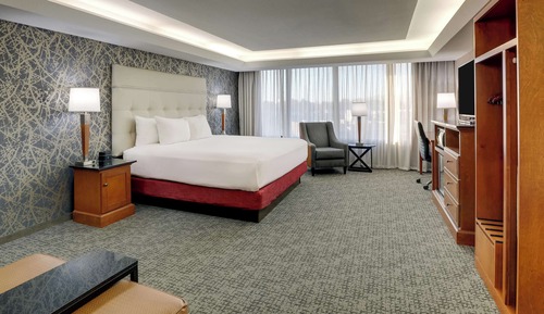 Deluxe Room, 1 King Bed, Refrigerator & Microwave (Upper Floor, Oversized Room)