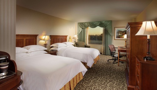 Room, 2 Double Beds (Private Key Access Floor)