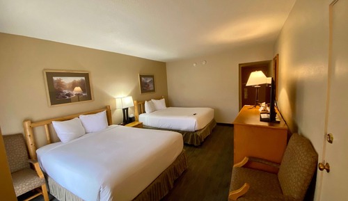 Standard Room, 2 Queen Beds, Non Smoking, Refrigerator