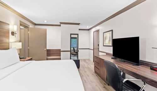 Standard Room, 1 King Bed, Non Smoking, Refrigerator & Microwave