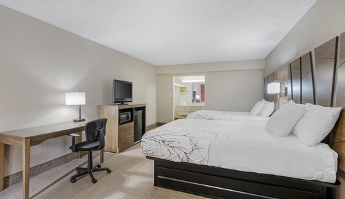 Standard Room, 2 Queen Beds, Non Smoking, Poolside