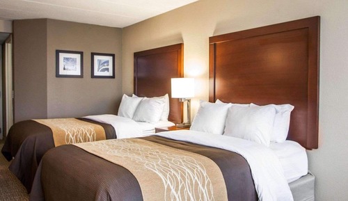 Double Room, 2 Double Beds, Non Smoking