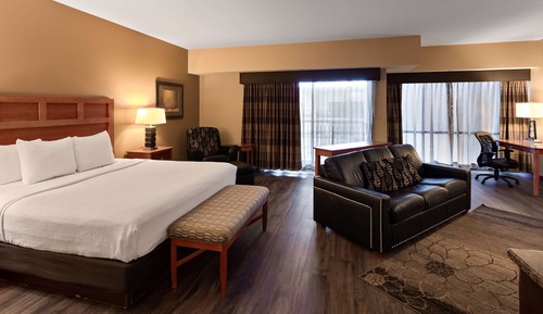 Deluxe Suite, 1 King Bed with Sofa bed, Non Smoking, Pool View