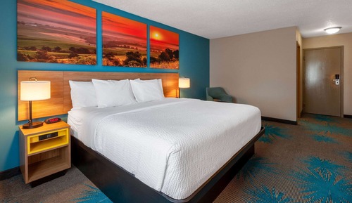 Room, 1 King Bed, Non Smoking (mini-fridge, AC, bathtub/shower)