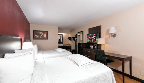 Premium Room, 2 Double Beds (Upgraded Bedding & Snack, Smoke Free)