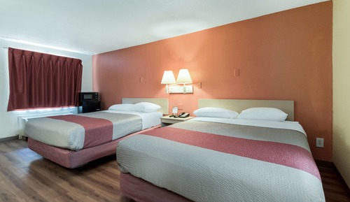 Standard Room, 2 Queen Beds, Non Smoking, Refrigerator & Microwave