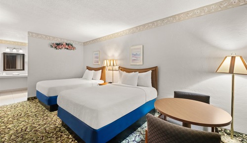 Comfort Double Room, 2 Double Beds, Smoking