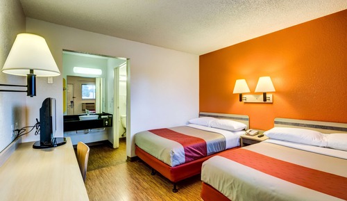 Standard Room, 2 Double Beds, Non Smoking, Refrigerator