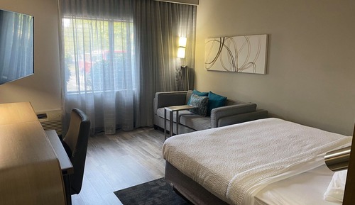 Room, 1 King Bed with Sofa bed, Balcony