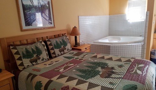 Suite with Deck and Whirlpool