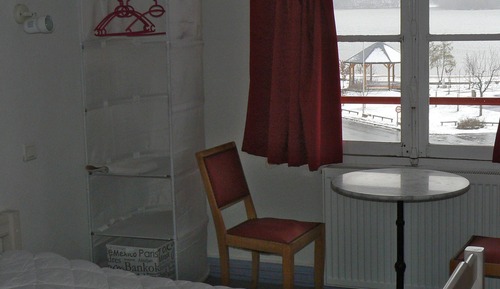 Equipped Comfort Room with Lake View