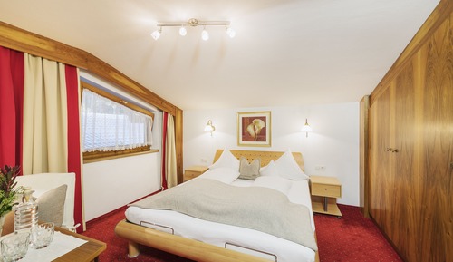 Attic room with balcony