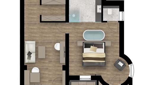 Tower-Suite with Mountain View and Terrace