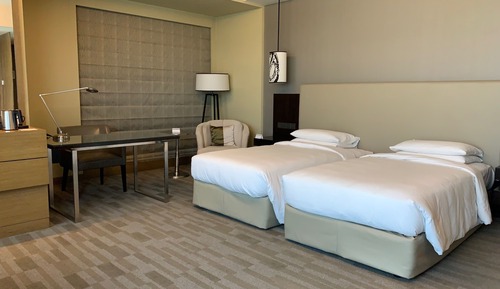 Room, 2 Twin Beds, River View