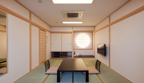 [View Floor] Japanese Style Room, 10 Tatami-mats, (Rural side), Non Smoking