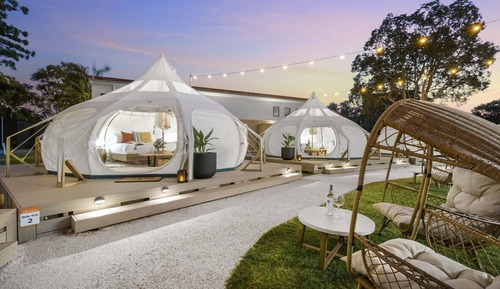 Belle Tent, Shared Bathroom
