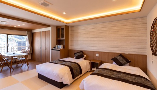 NADESHIKO/ANZU, Japanese Western Style Room with Open-air bath, Non Smoking