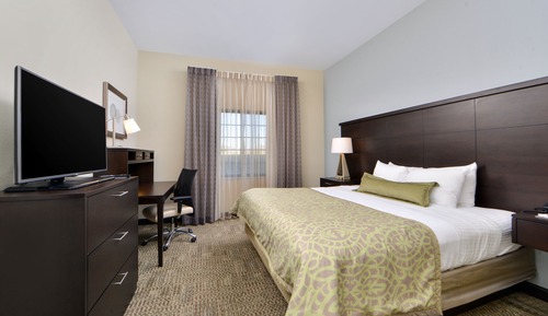 Studio Suite, 1 Queen Bed, Accessible, Kitchen (Mobil, Tub)