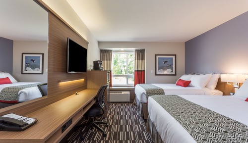 Standard Room, 2 Queen Beds, Non Smoking (Walk-In Shower)