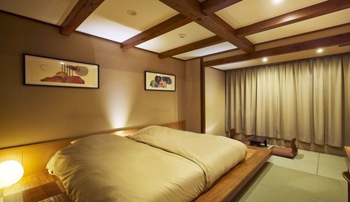 Standard Japanese Style Twin Room with Pond View, Non Smoking