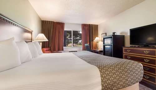 Standard Room, 1 King Bed, Accessible, Refrigerator & Microwave