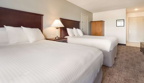 Standard Room, 2 Double Beds, Accessible, Refrigerator & Microwave
