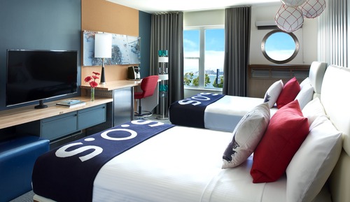 Premium Room, 2 Double Beds (Waterfront)