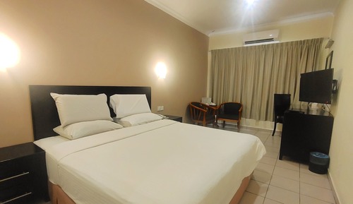 Standard Room, 1 King Bed, Non Smoking, City View