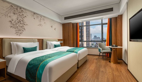 Deluxe Room, 2 Double Beds, Non Smoking