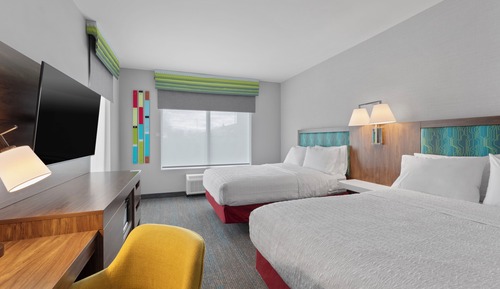 Room, 2 Queen Beds (Mobility & Hearing, Roll-In Shower)