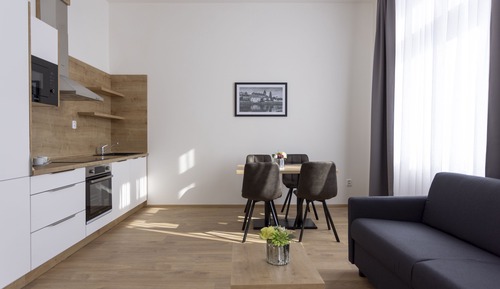 Deluxe 3-bedroom apartment with kitchen