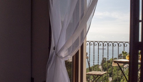 Panoramic Studio, 1 Queen Bed, Balcony, Sea View