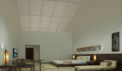 Family Room, 1 King Bed, Smoking, Mountain View (1 Tatami Bed)