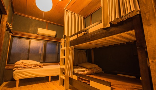 Dormitory for men 1 bed in 3 beds