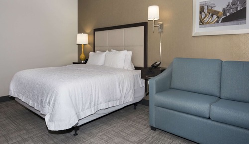 Room, 1 King Bed with Sofa bed, Non Smoking, Refrigerator & Microwave