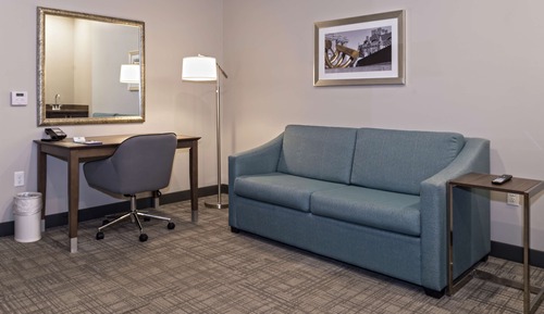 Suite, 1 King Bed, Non Smoking, Refrigerator & Microwave
