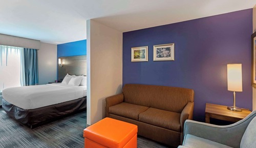 Suite, 1 King Bed with Sofa bed, Accessible, Non Smoking (2 Person Sofa Bed)