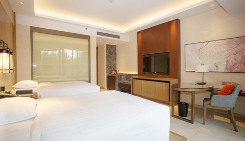 Room, 2 Double Beds, Balcony, Ocean View