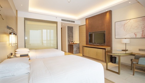 Room, 2 Double Beds, Harbor View