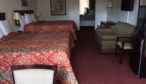 Room, 2 Queen Beds, Non Smoking, Refrigerator & Microwave