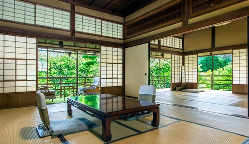 Japanese Deluxe Room with Private Hot Spring Bath, Seikyoku, 2F