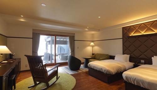 Twin Room with Open-air Bath, Non Smoking