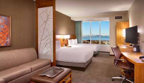 Room, Multiple Beds, View (2 Queen Beds, 1 Sofa Bed)