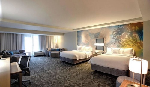 Studio, Multiple Beds, Non Smoking, Balcony (Corner)