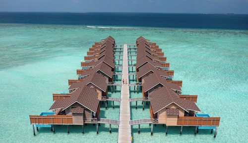 Sunset Pool Water Villa