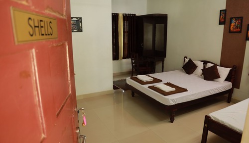 Deluxe Triple Room, 2 Bedrooms, Beach View